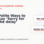 Polite Ways to Say ‘Sorry for the delay’